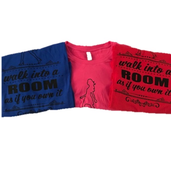 Walking Woman Inspirational Tee - Picture 2 of 3